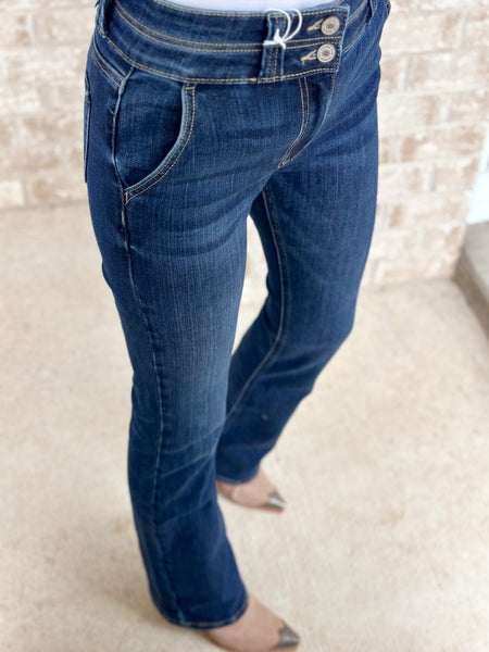 Clyde Double Notch High Rise Bootcut