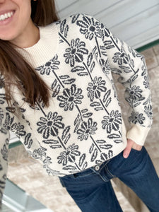 Krissi Flower Sweater