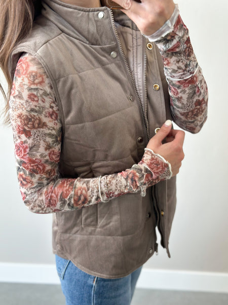 Its Fall My Dear Floral Mesh
