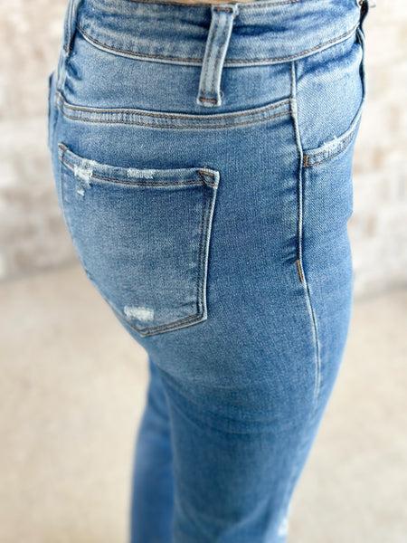 Cici High Rise SOFT Crop Jeans
