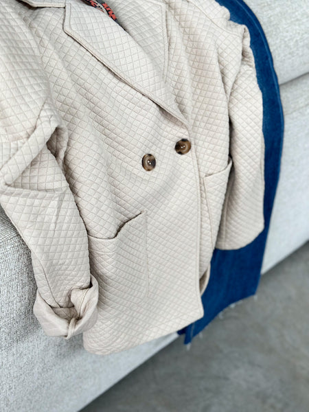 Quilted Blazer