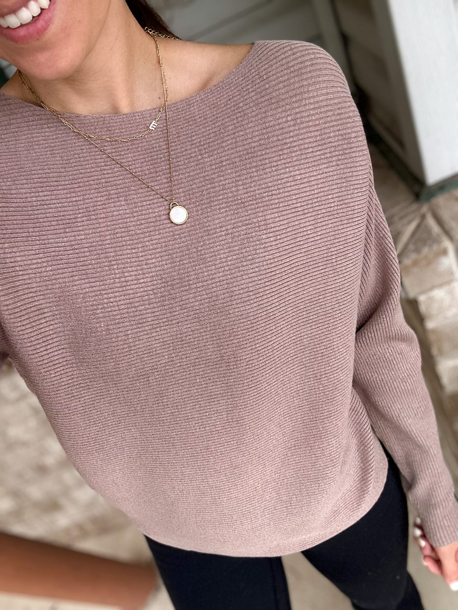Graves Ribbed Knit Sweater