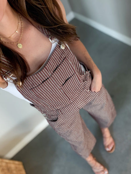 Brix Barrel Leg Overalls [pre-order 1-2 weeks!]