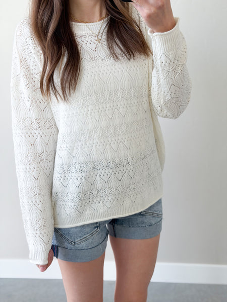 Grail Crochet Pullover