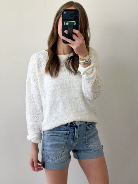 Grail Crochet Pullover