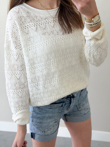 Grail Crochet Pullover