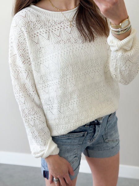 Grail Crochet Pullover