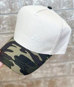 Way Camo Brim Hat