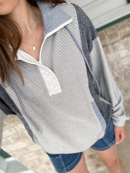 Geneva Soft 1/4 Zip [dusty blue]