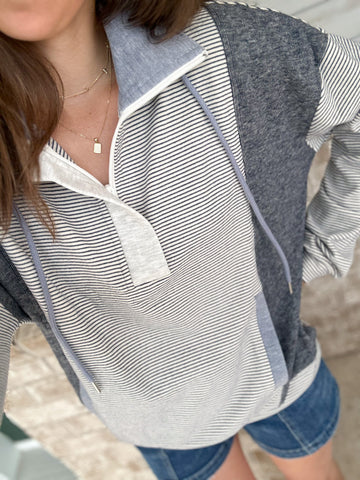 Geneva Soft 1/4 Zip [dusty blue]