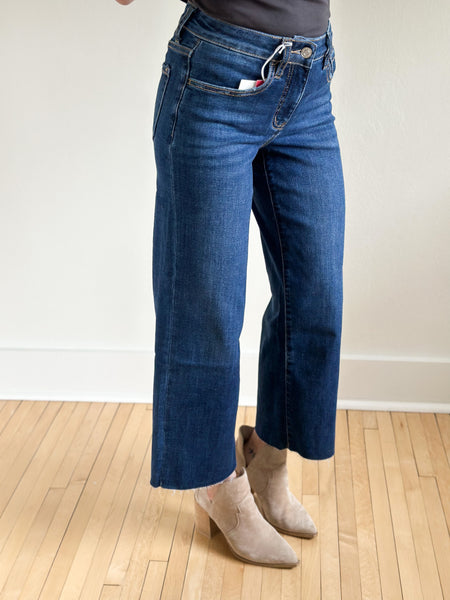 Cabri Mid-rise 90’s Crop Flare [with tummy control!]