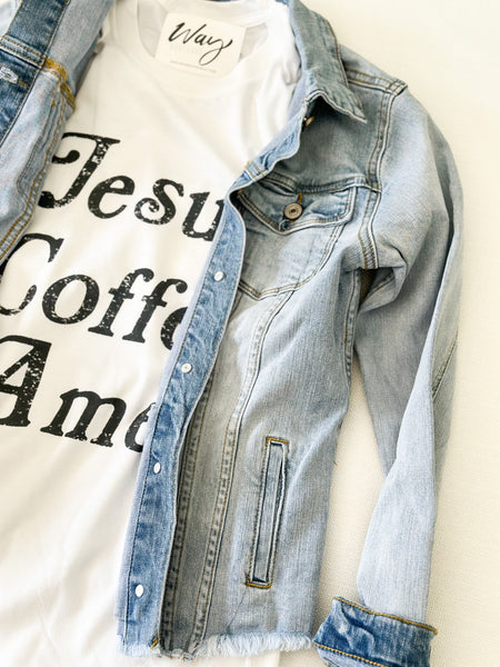 Jesus. Coffee. Amen.