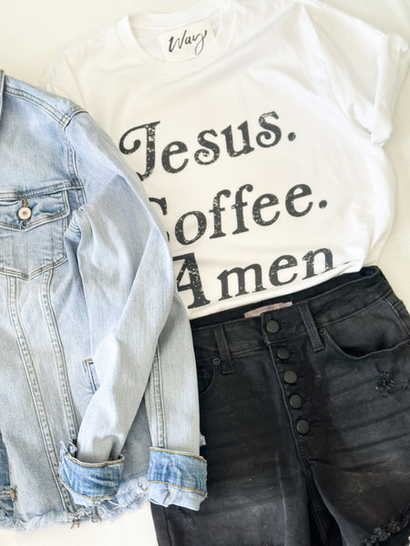 Jesus. Coffee. Amen.