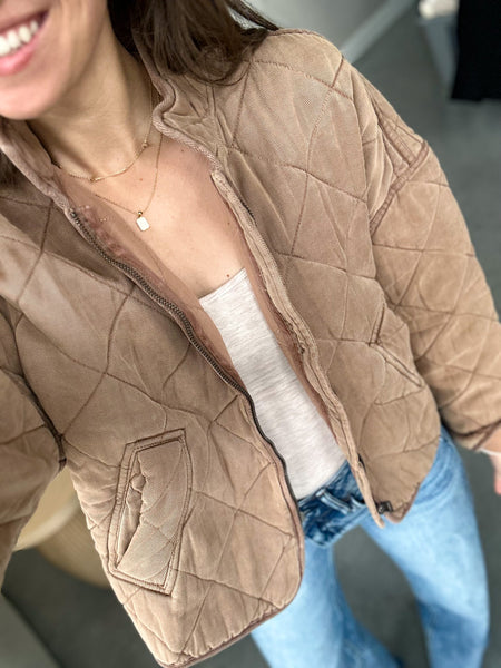 Dreamy Soft Quilted Jacket