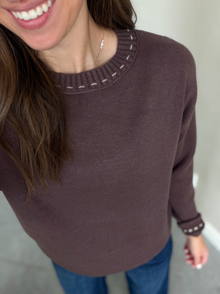 Coco Trim Detail Knit
