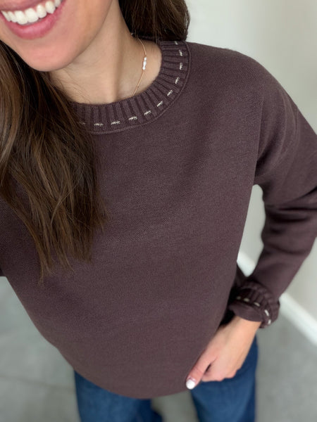 Coco Trim Detail Knit
