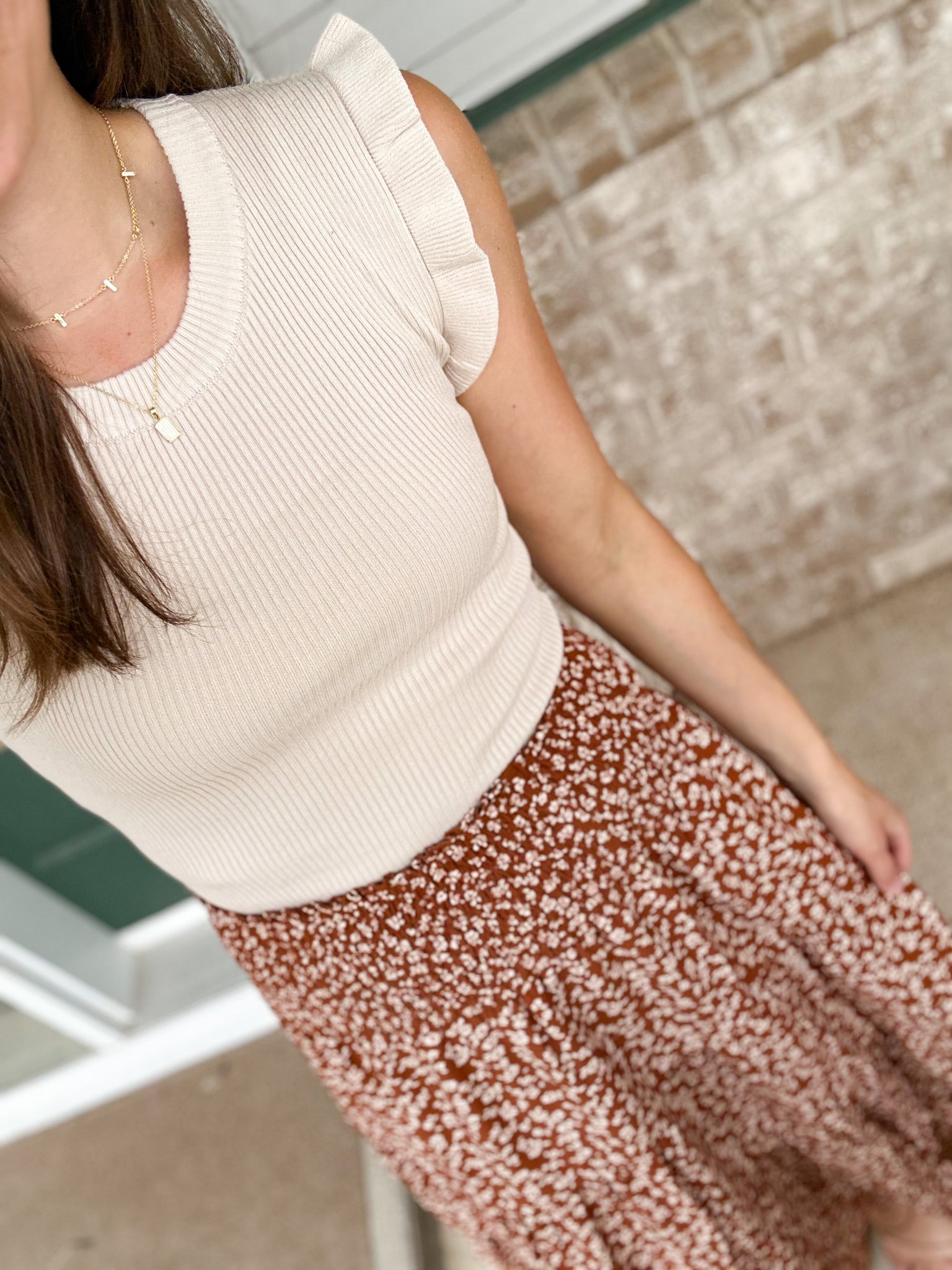 Taupe Flutter Tank