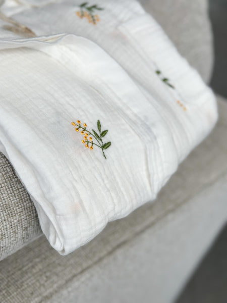 Maggie Embroidered Floral Pullover