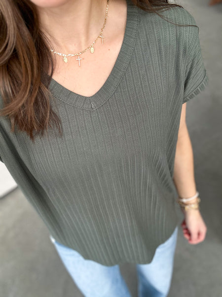 Tenli Texture Tees [3 colors]