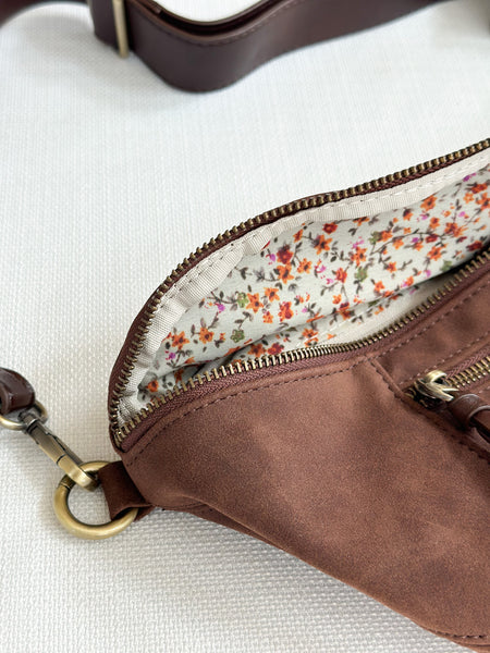 That Fall Sling Bag [suede]