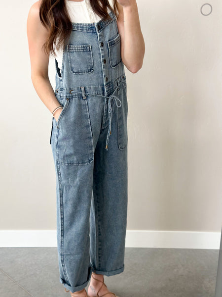 Julia Adjustable Strap Overalls