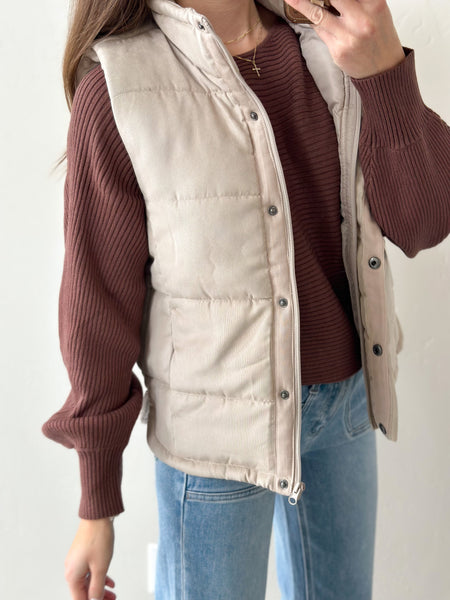 Neutral Must Have Vest