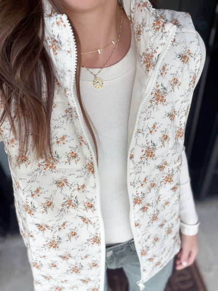 Floral Garden Vest
