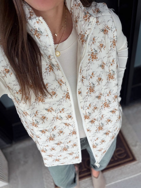 Floral Garden Vest