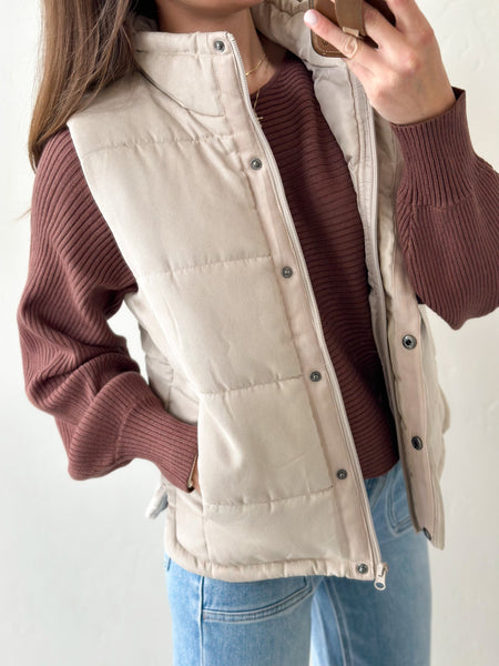 Neutral Must Have Vest