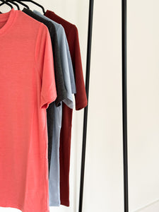 Grab & Go T-shirt [Rust, Blue, Charcoal, Coral]