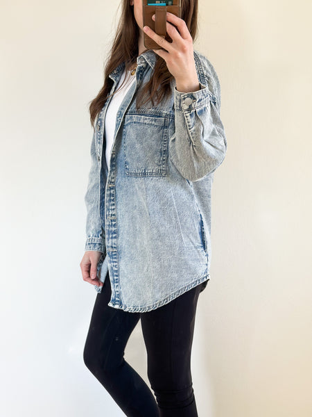 Belle Soft Acid Wash Chambray [PRE-ORDER 1-2 weeks]