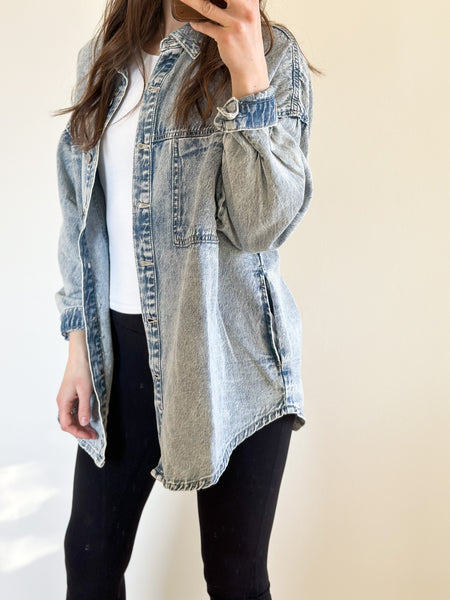 Belle Soft Acid Wash Chambray [PRE-ORDER 1-2 weeks]