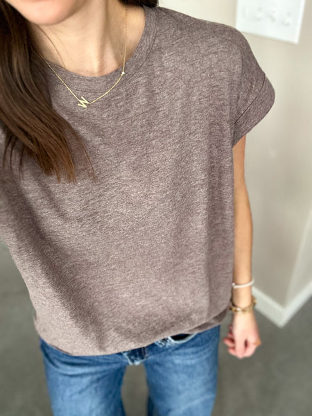 Heather Mocha Tshirt