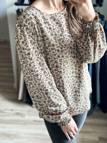 Charleston Floral Blouse