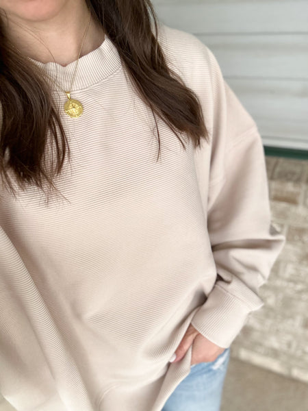 Classic Crew Ribbed Crewneck