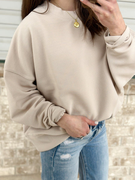 Classic Crew Ribbed Crewneck