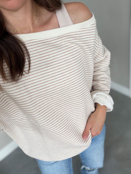 Slouchy Cozy Stripes