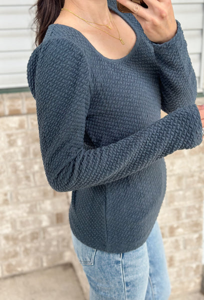 Poppi Square Neck Long Sleeve