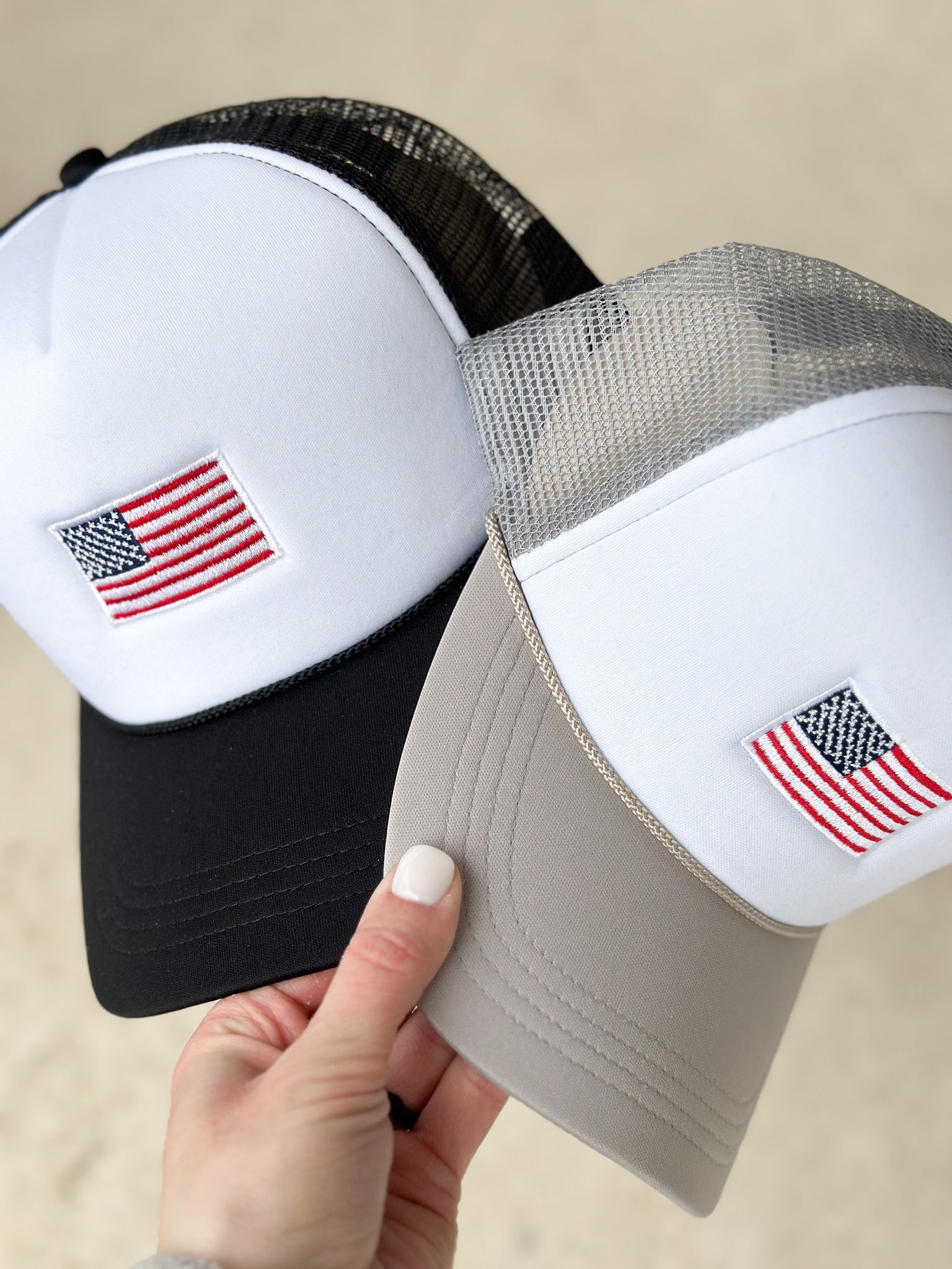 USA Staple Flag Hats