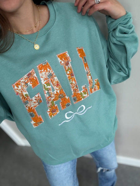 FALL [floral letters] Crew