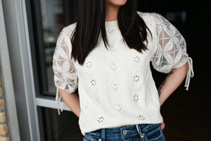 Dora Knit Texture Top