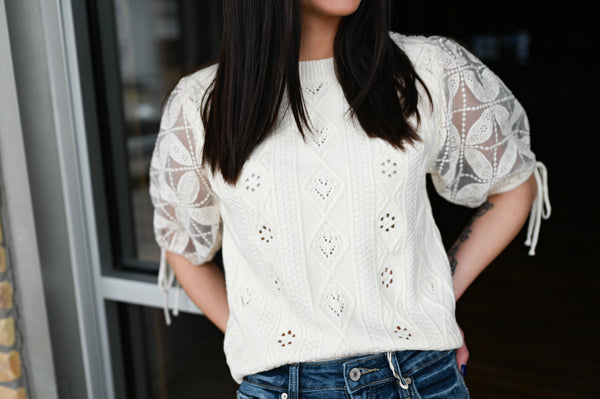 Dora Knit Texture Top
