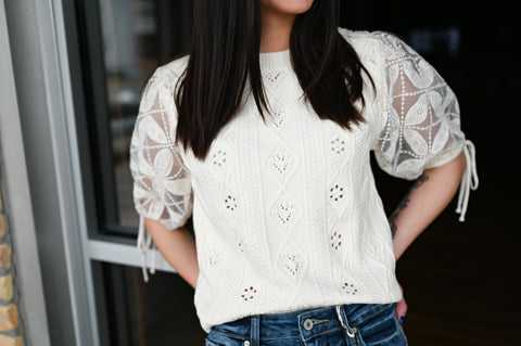 Dora Knit Texture Top