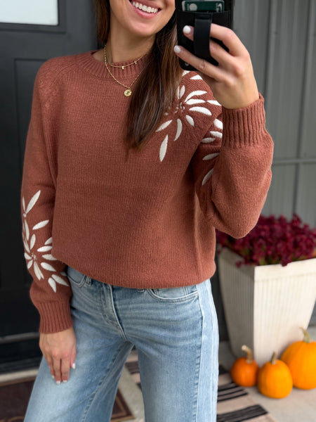 Miss Fall Floral Knit [pre-order 1-3 weeks]