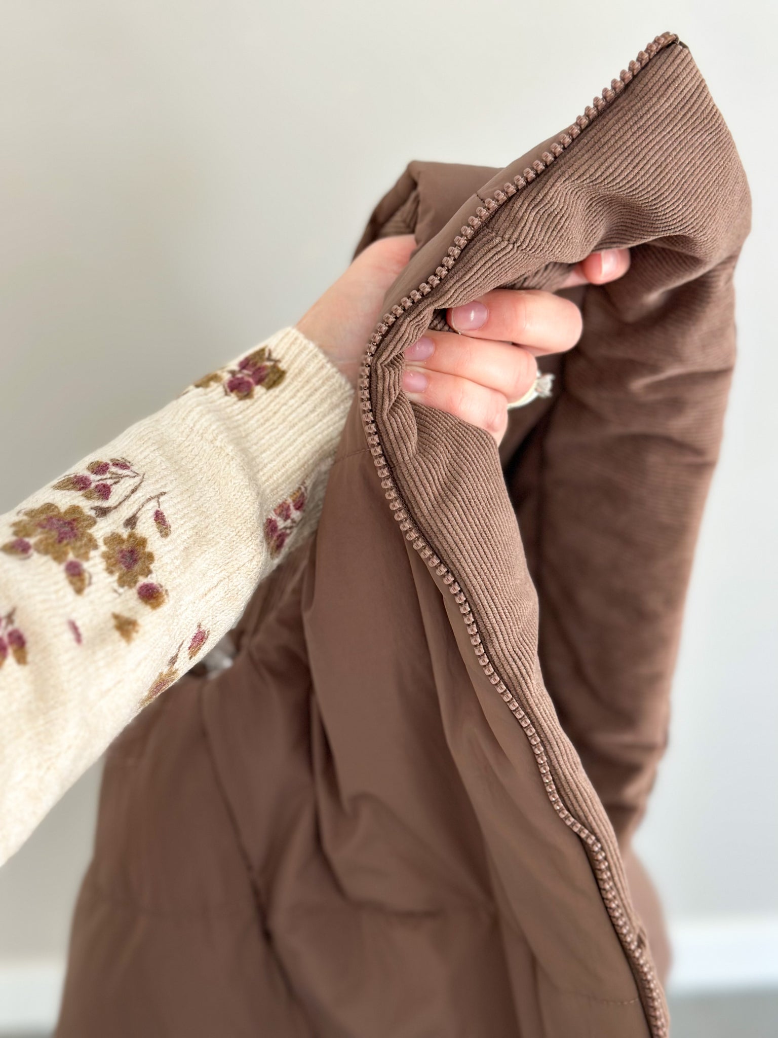 Chance REVERSIBLE Mocha Vest