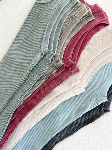 The Daily Summer Ribbed Tank