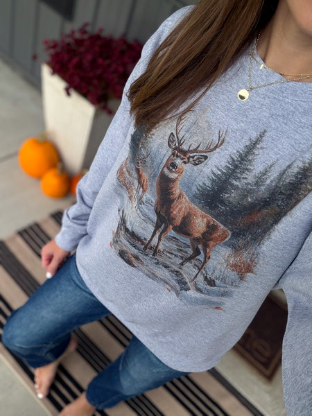 Deer View Crewneck [pre-order really in 1-3 weeks]