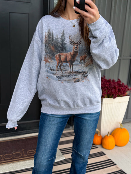 Deer View Crewneck [pre-order really in 1-3 weeks]