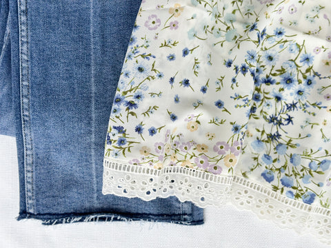 Ruth Floral Button Back Tank