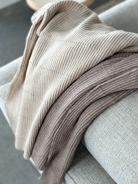 Rivi Mock Neck [taupe & mocha]